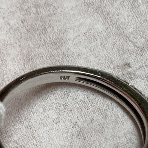 Vera Wang WG 14KT Natural Diamond Ring 3/4 CTTW - Picture 8 of 9